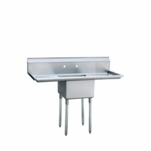 1 Compartment sink with drainboards | Underwood Restaurant & Store Supply